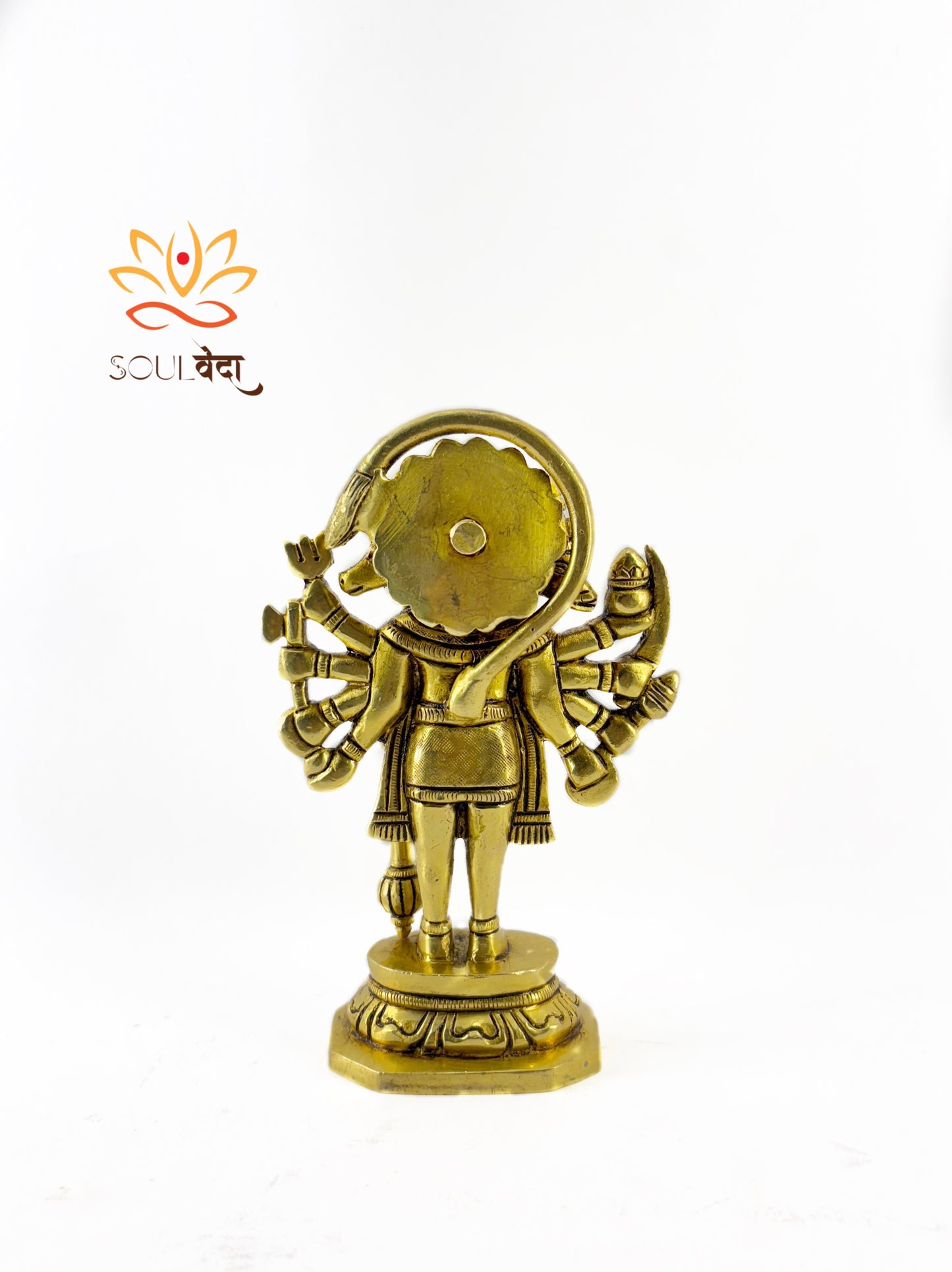 Panchmukhi Hanuman Ji Idol – 6 Inch Brass Statue